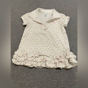Ralph Lauren Baby Girl Floral Cotton Dress No Bloomer